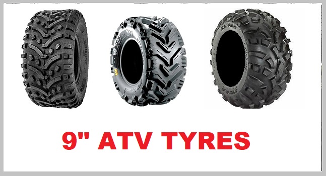Set of 1 4 Ply Tubeless MaxAuto AT Mud Terrain ATV Tire 25x12-9 